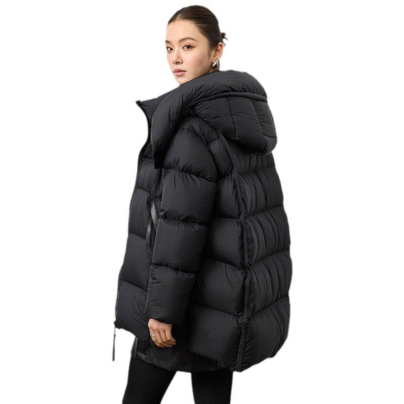 Obsidian Oversized Hooded Puffer - Image 3