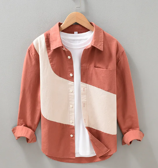 Color-Block Linen-Cotton Shirt Trio - Image 4